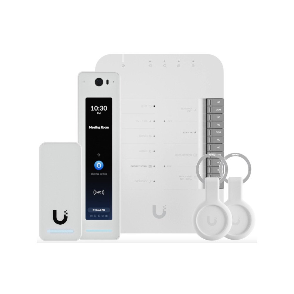 Ubiquiti Networks Ubiquiti G2 Starter Kit Professional säkerhetssystem för åtkomstkontroll Silver