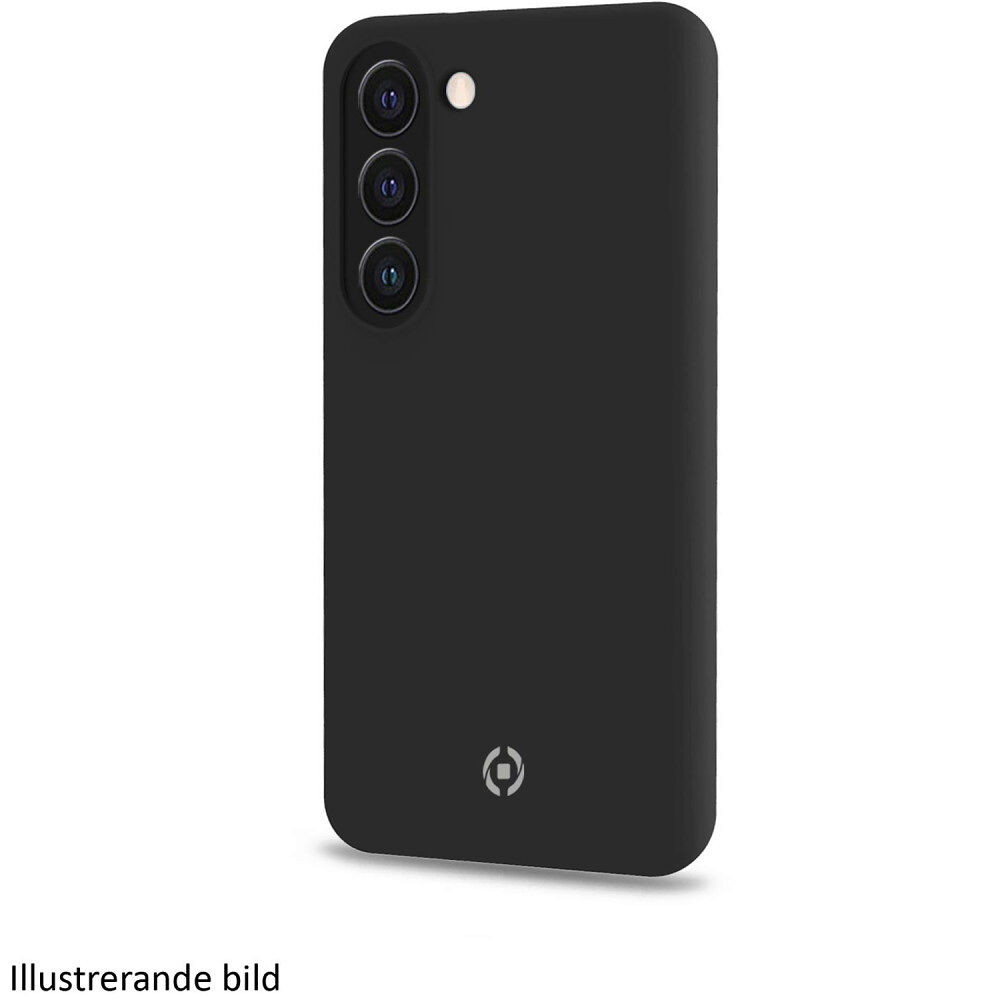 Celly Cromo Soft rubber case Galaxy S24 Ultra 5G Svart