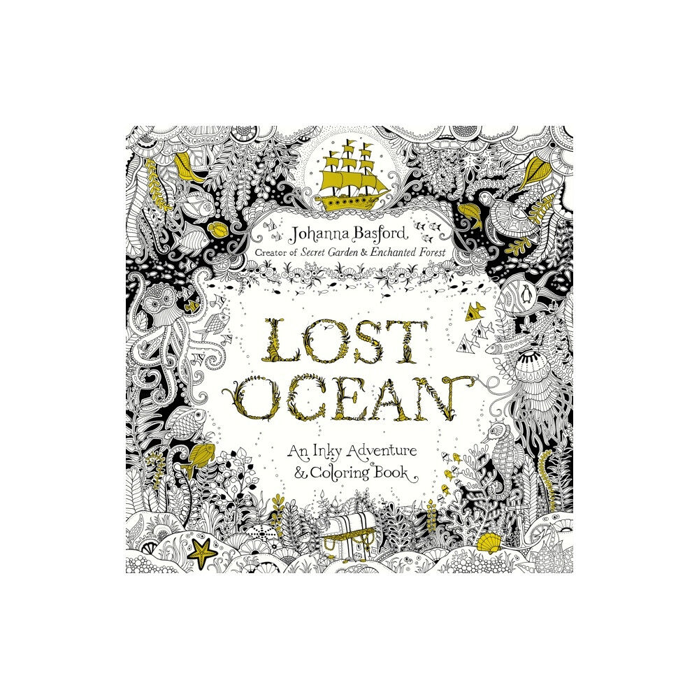 Johanna Basford Lost Ocean (häftad, eng)