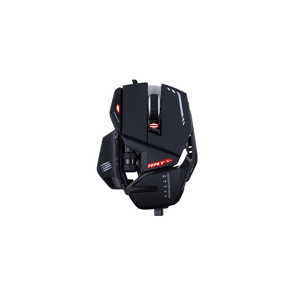 Mad Catz Mad Catz R.A.T. 6+ datormöss högerhand USB Type-A Optisk 12000 DPI