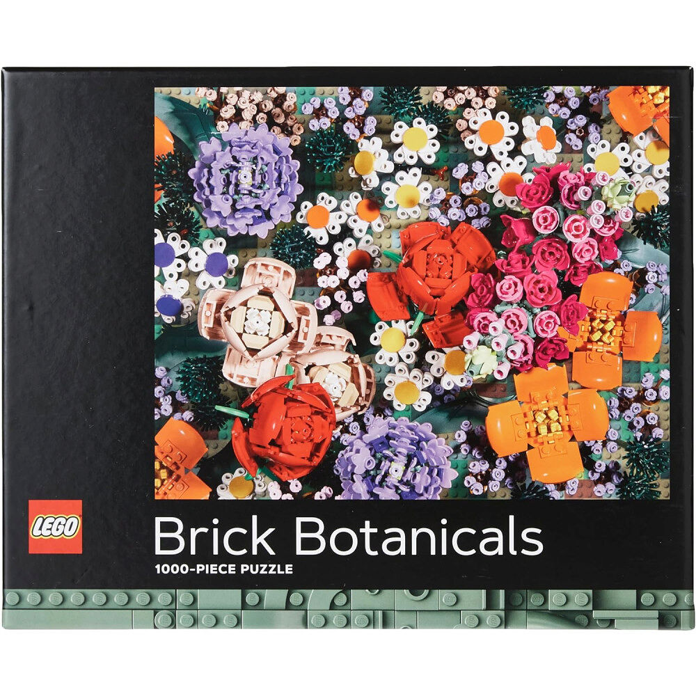 Abrams & Chronicle Books Lego Brick Botanicals 1,000-Piece Puzzle