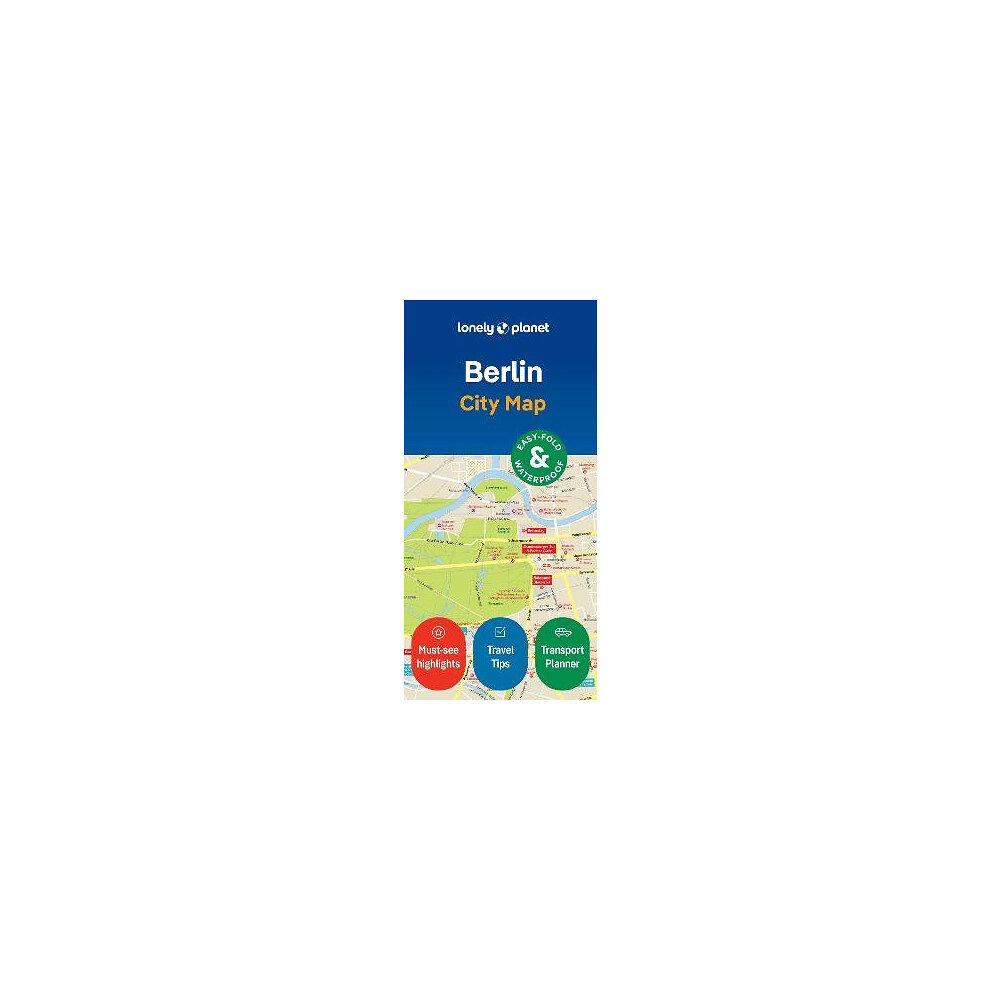 Lonely Planet Lonely Planet Berlin City Map (bok, eng)