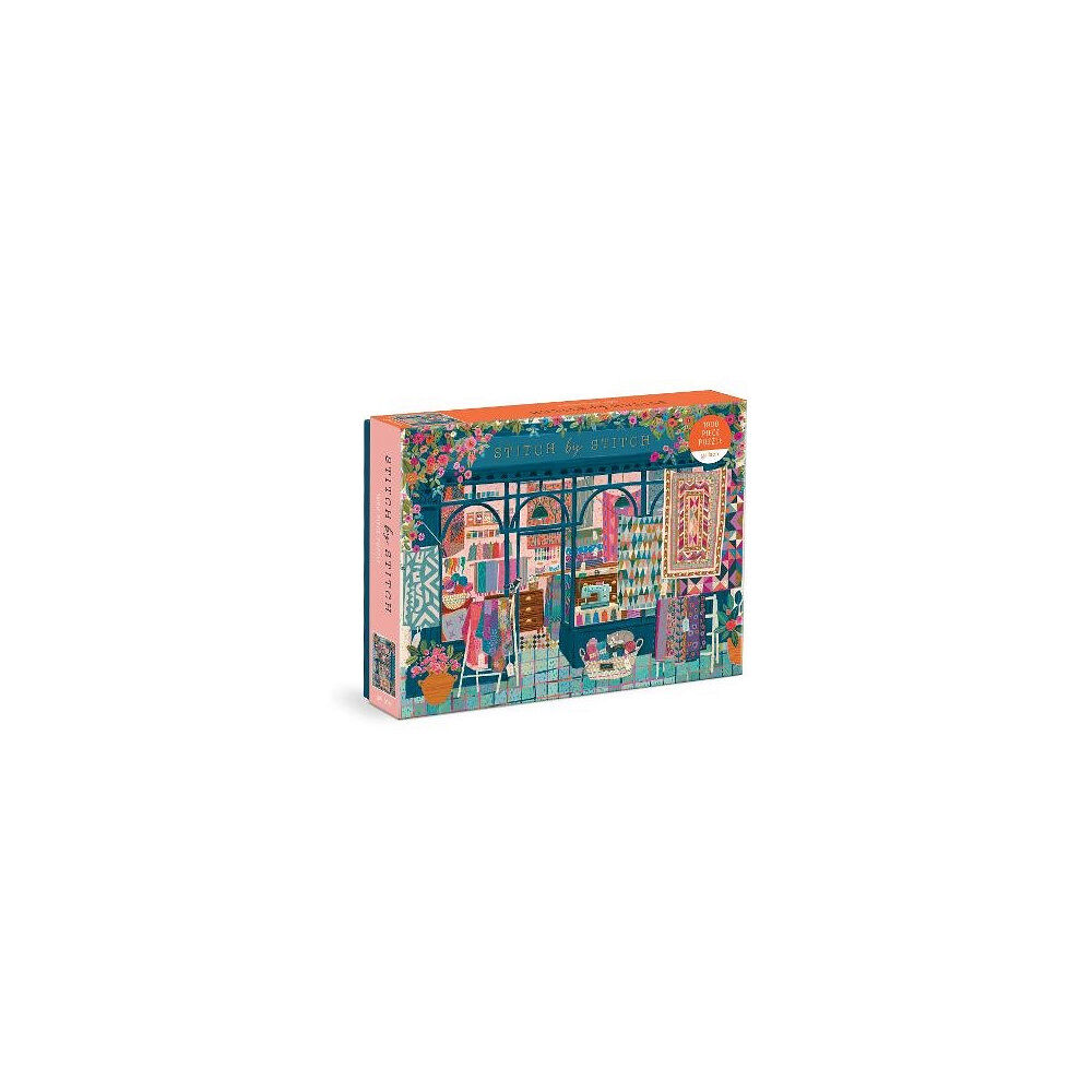 Galison Stitch by Stitch 1000 Piece Puzzle (bok, eng)