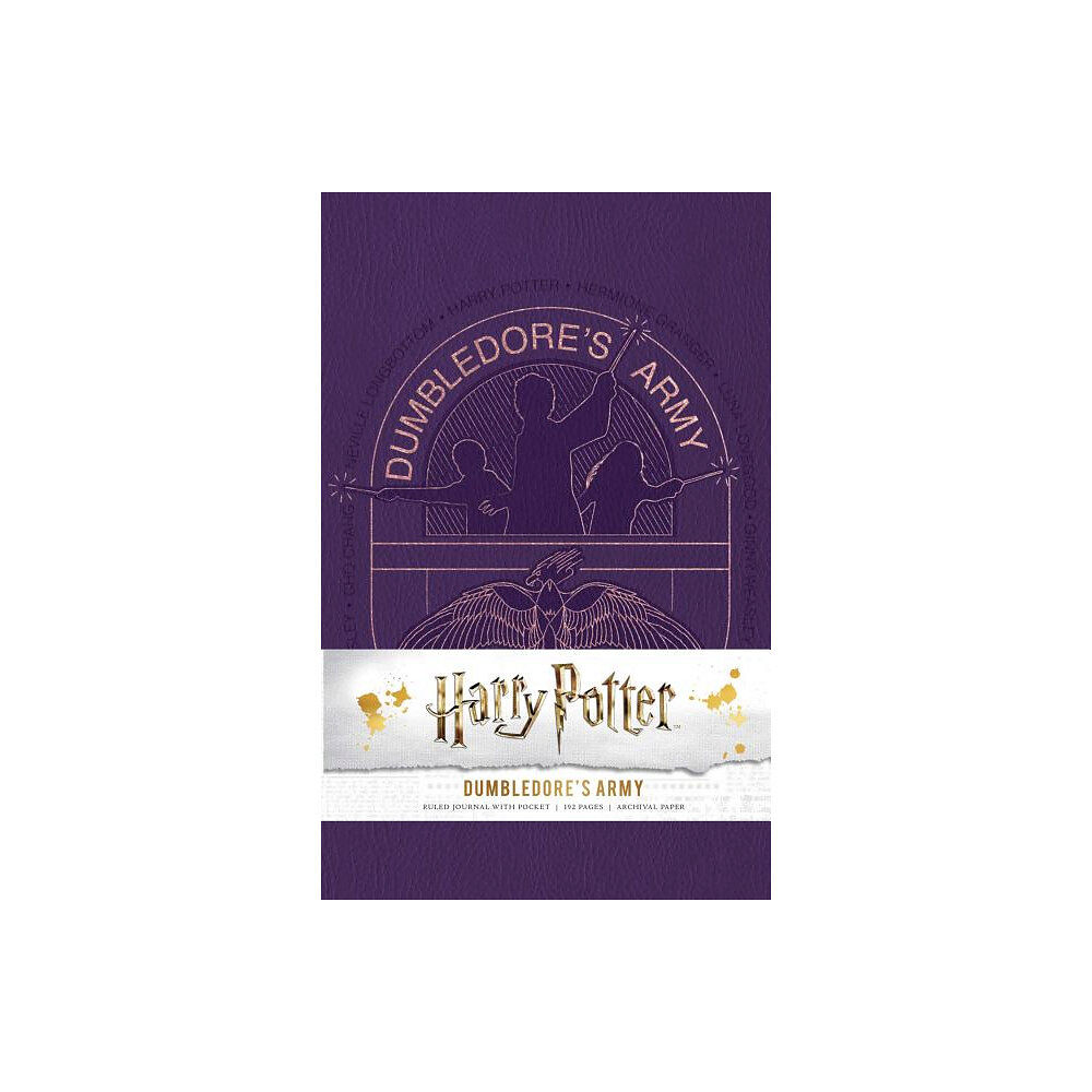 Insight Editions Harry Potter : Dumbledore's Army Hardcover Ruled Journal