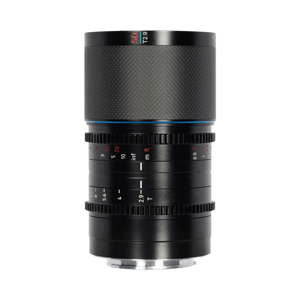 SIRUI Sirui Anamorphic Lens Saturn 50mm T2.9 1.6x Carbon Fiber Full Frame L-Mount (Neutral Flare)