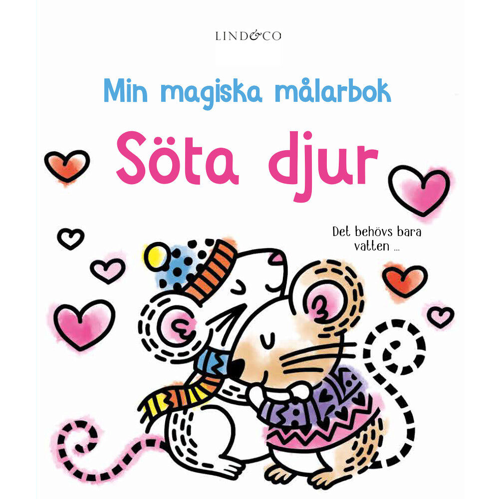 Emily Ritson Min magiska målarbok. Söta djur (häftad)