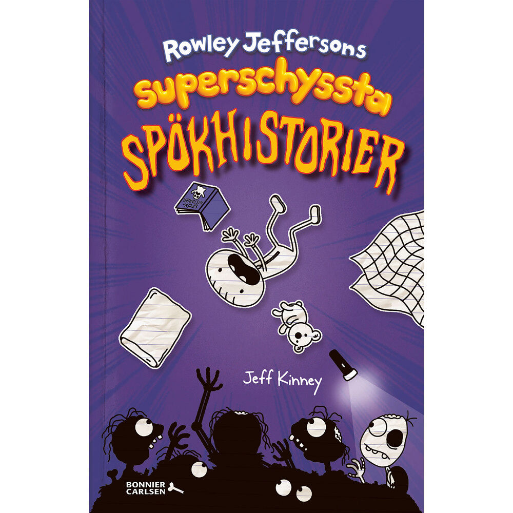 Jeff Kinney Rowley Jeffersons superschyssta spökhistorier (bok, kartonnage)