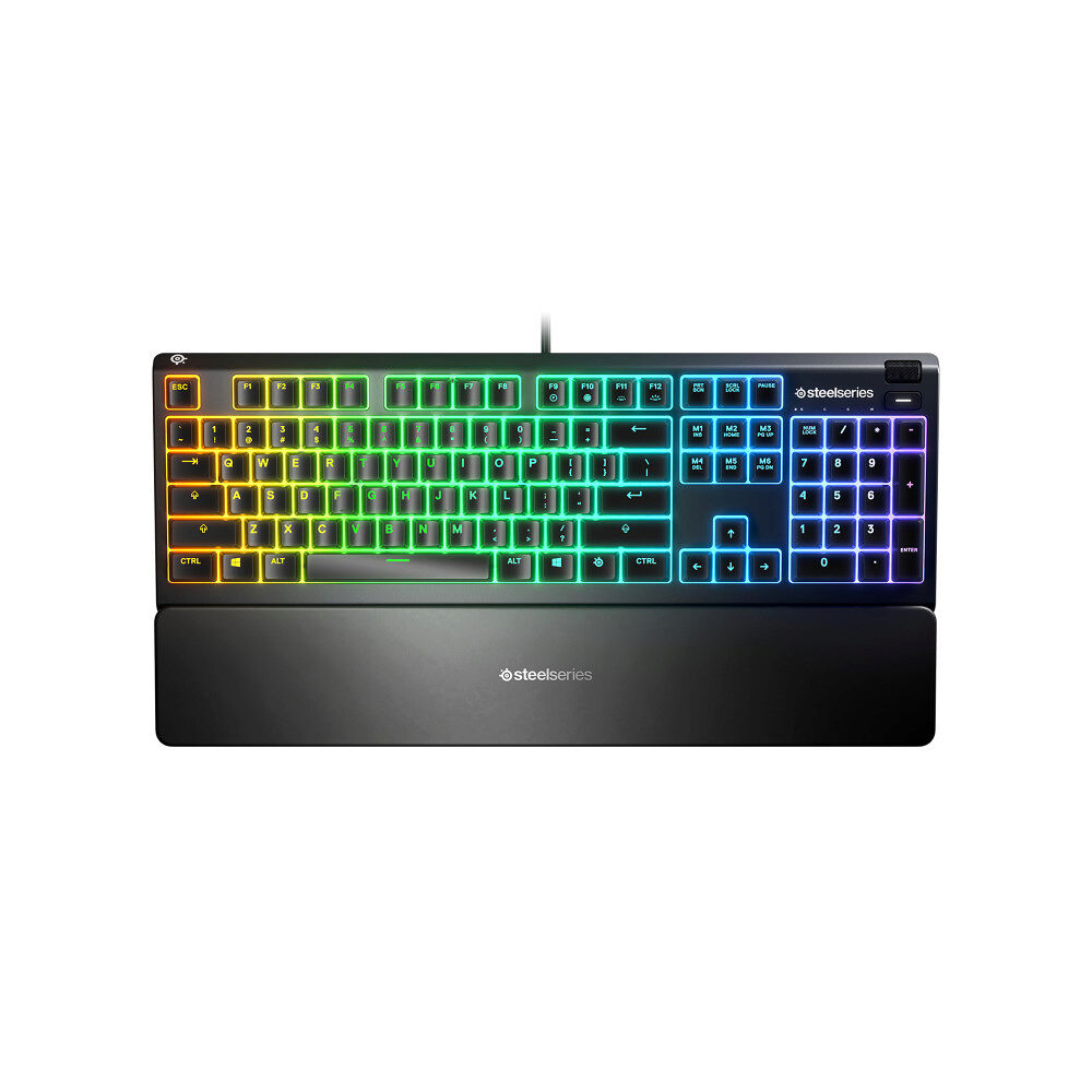 Steelseries Steelseries Apex 3 tangentbord USB QWERTY Nordic Svart