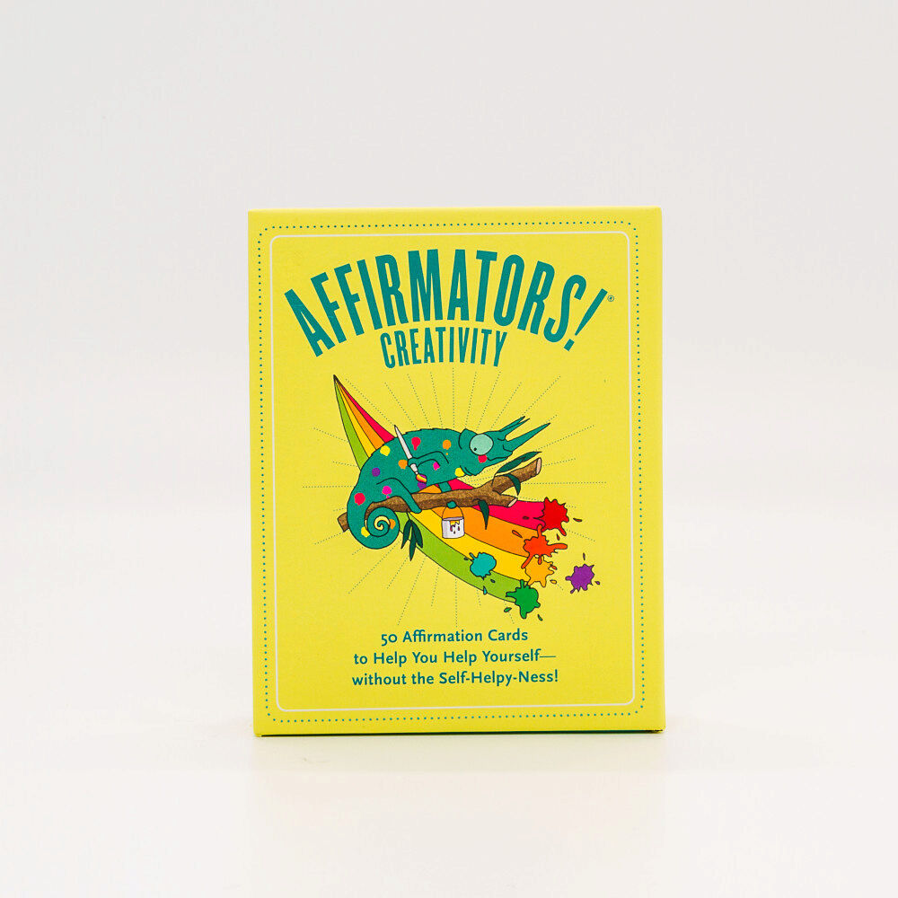 Abrams & Chronicle Books Affirmators! Creativity: 50 Affirmation Cards Deck