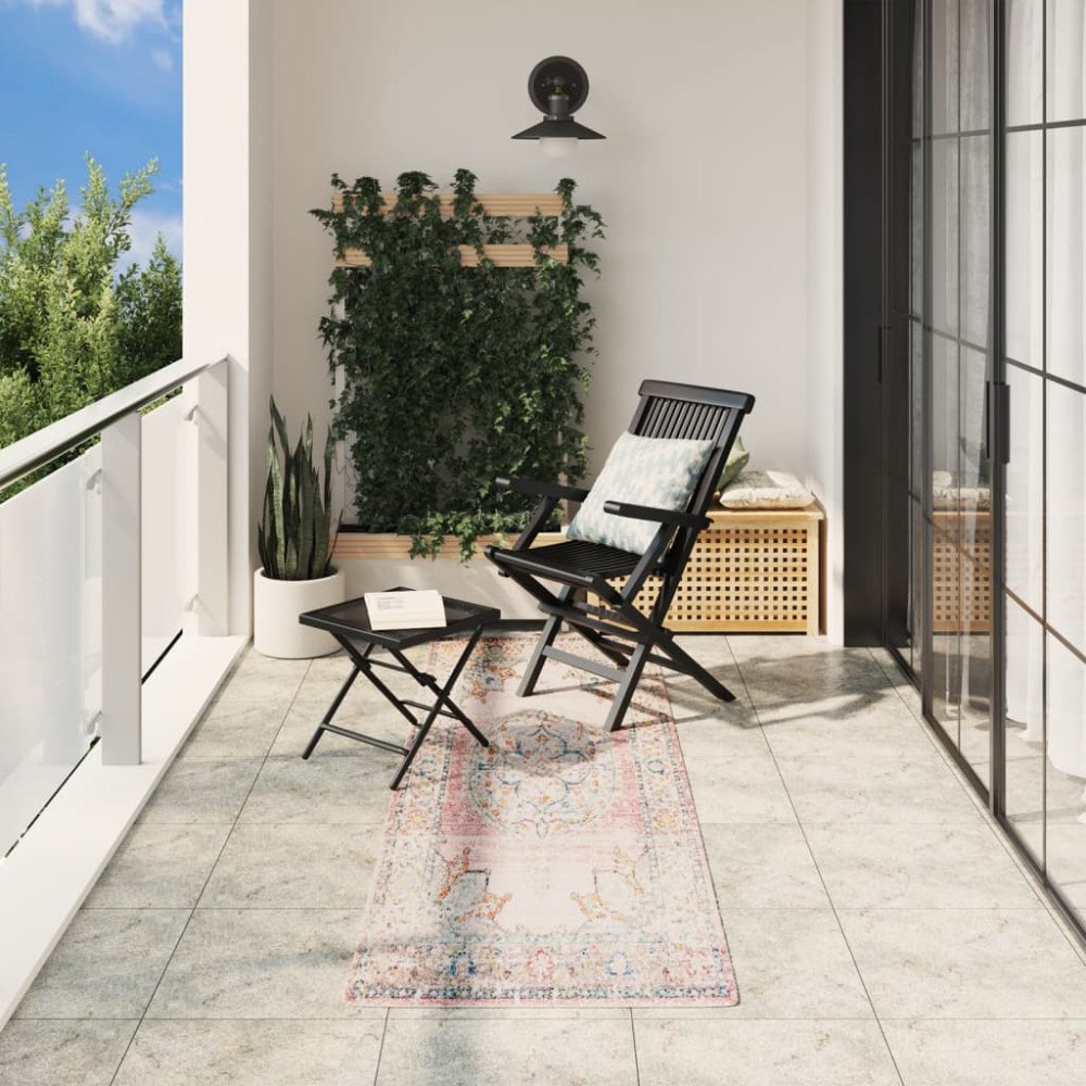 vidaXL Golvmatta ARBIZU inomhus/utomhus vintage design 80x250 cm