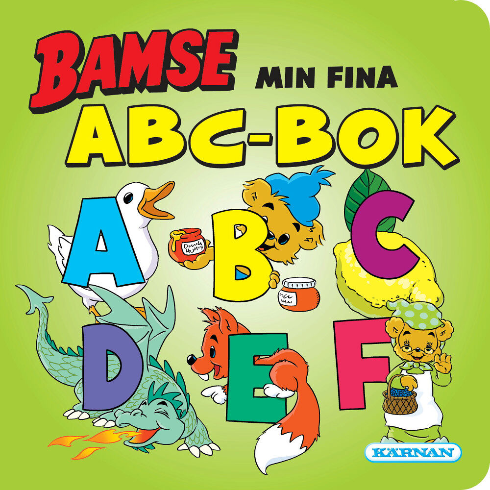 Egmont Story House Bamse - min fina ABC-bok (bok, board book)