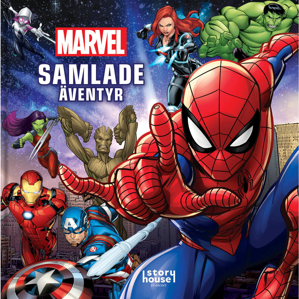 Egmont Story House Marvel sagosamling (bok, kartonnage)