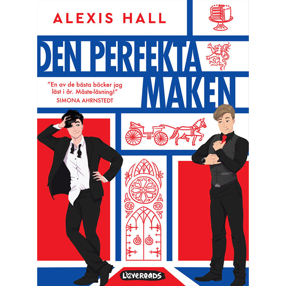 Alexis Hall Den perfekta maken (bok, danskt band)