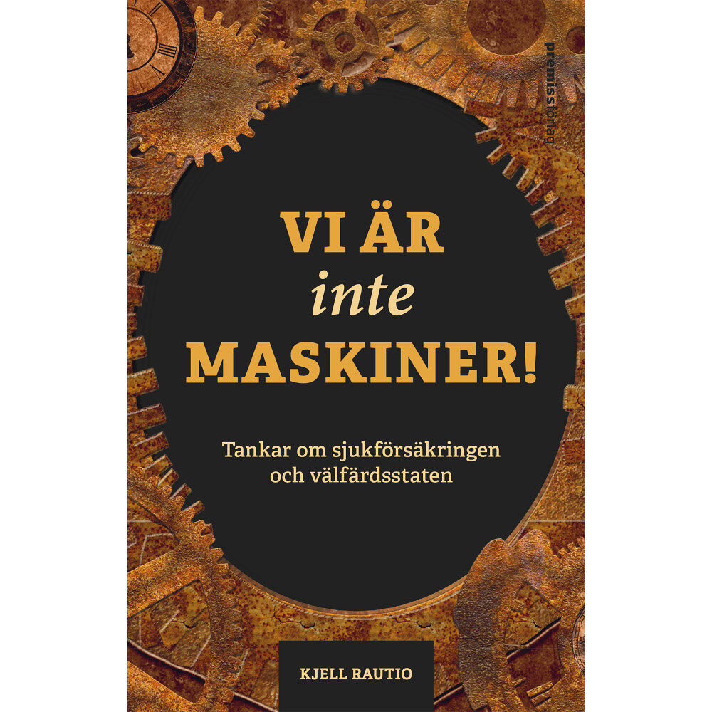 Kjell Rautio Vi är inte maskiner (bok, danskt band)