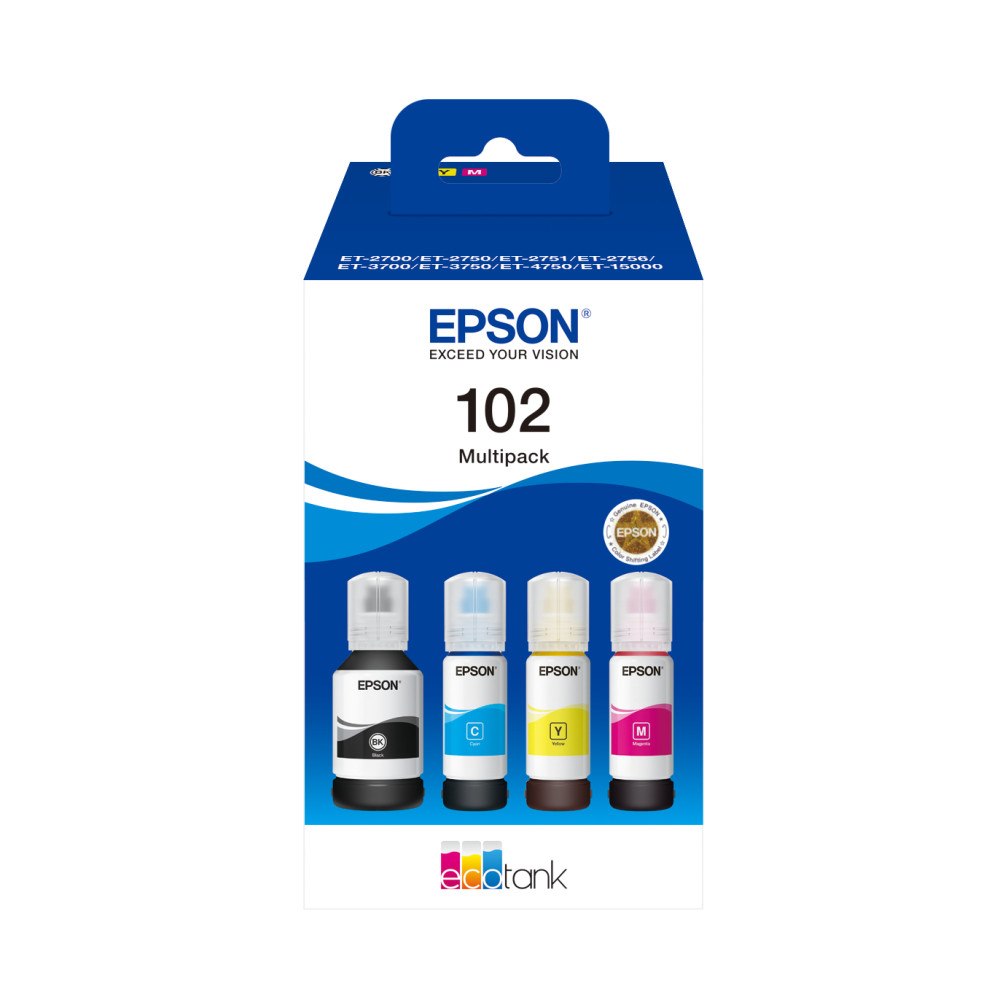 EPSON Epson 102 EcoTank 4-colour Multipack