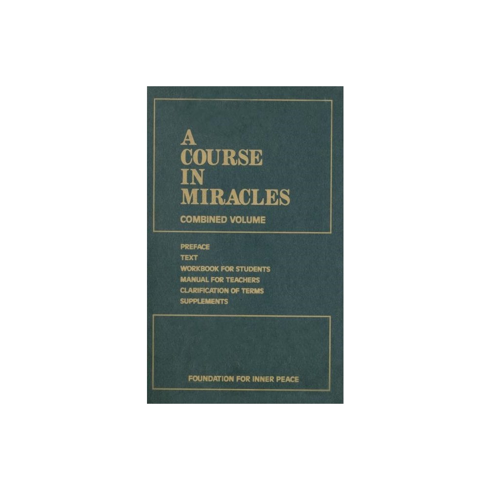 Helen Schucman A Course In Miracles (3 Volumes In 1) (3rd Edition) (häftad, eng)