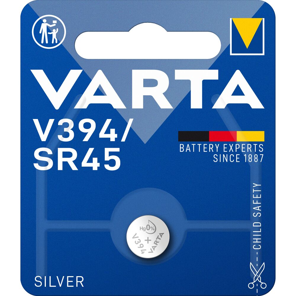 Varta SR45 / V394 Knappcellsbatteri Silver 1,55V 1-pack