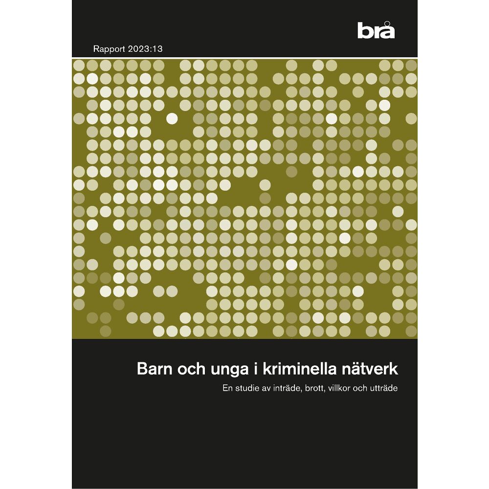 Norstedts Juridik Barn och unga i kriminella nätverk : en studie av inträde, brott, villkor och utträde (häftad)