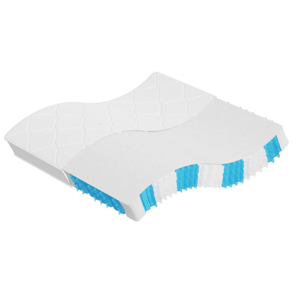 vidaXL Pocketresårmadrass medium fast 200x200 cm
