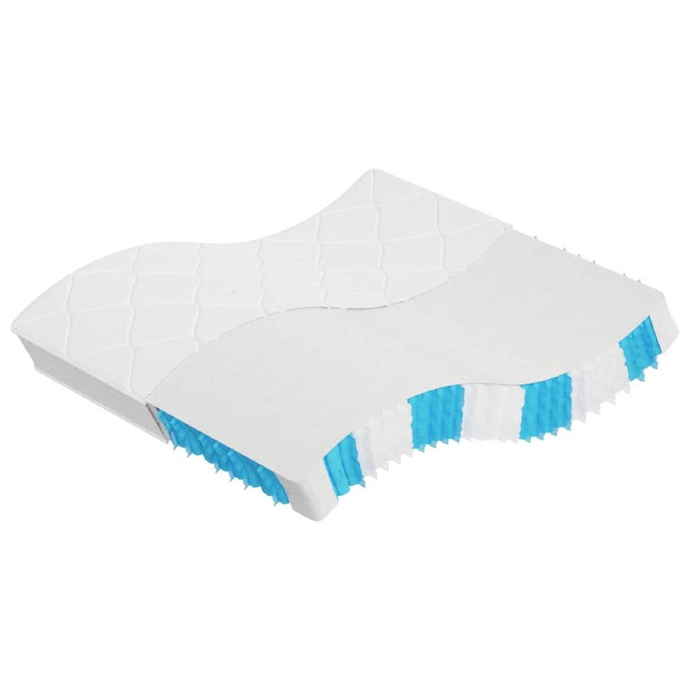 vidaXL Pocketresårmadrass medium fast 180x200 cm
