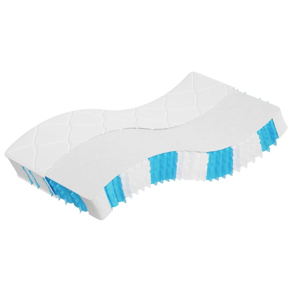 vidaXL Pocketresårmadrass medium fast 100x200 cm