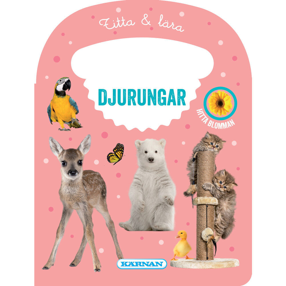 Egmont Story House Titta & lära Djurungar (bok, board book)