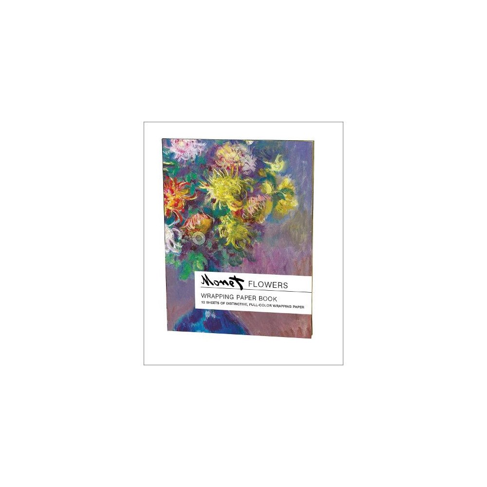 teNeues Stationery Flowers, Claude Monet Wrapping Paper Book