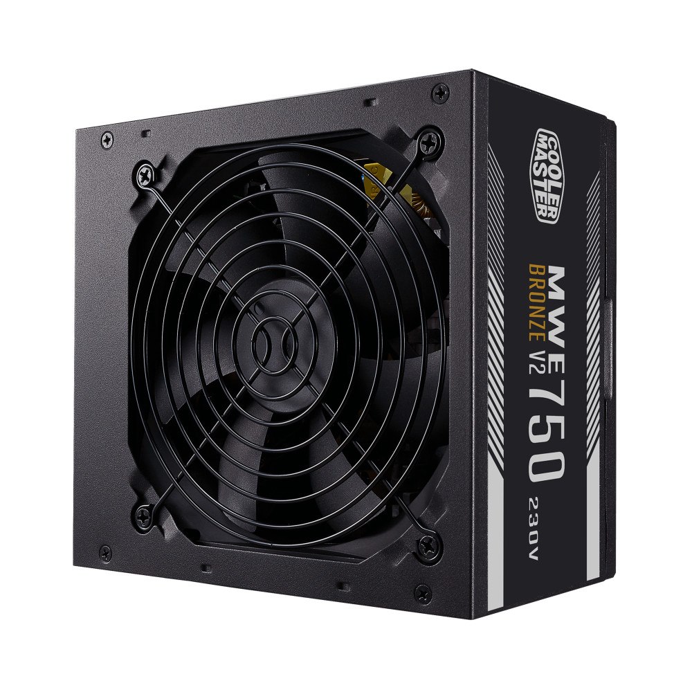 Cooler Master Cooler Master MWE 750 Bronze 230V V2 strömförsörjningsenheter 750 W 24-pin ATX ATX Svart