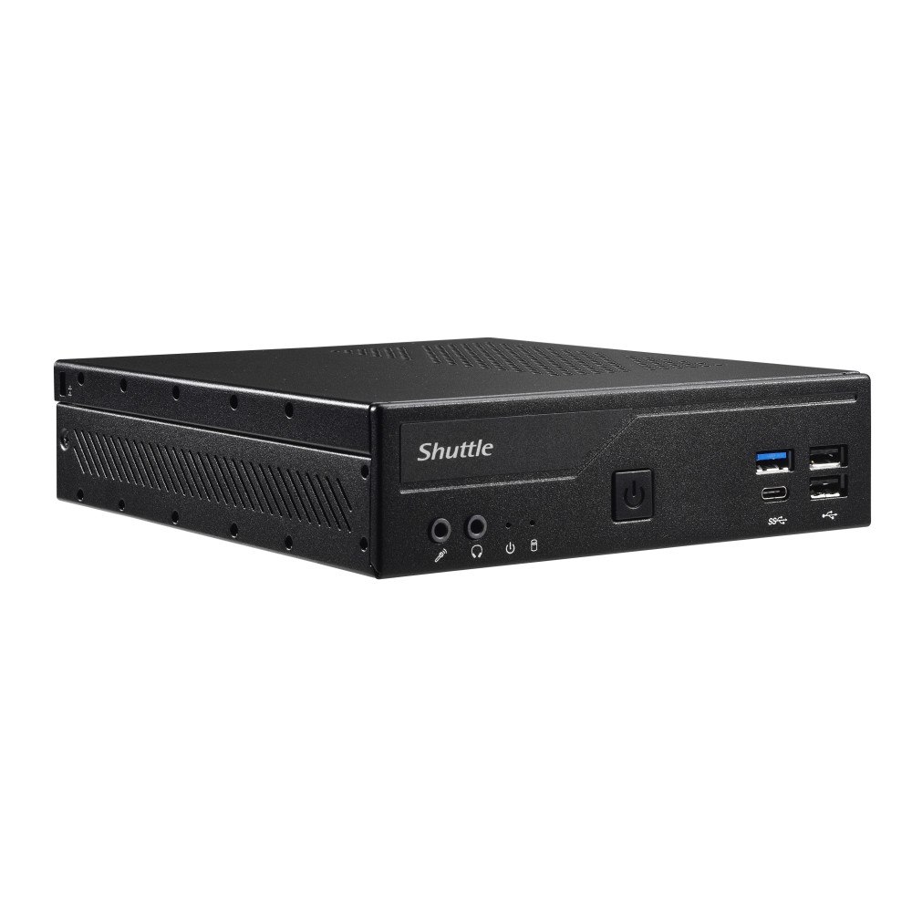 Shuttle Computer Group Shuttle DH610 datorhölje & moderkort 1,3L storlek PC Svart LGA 1700