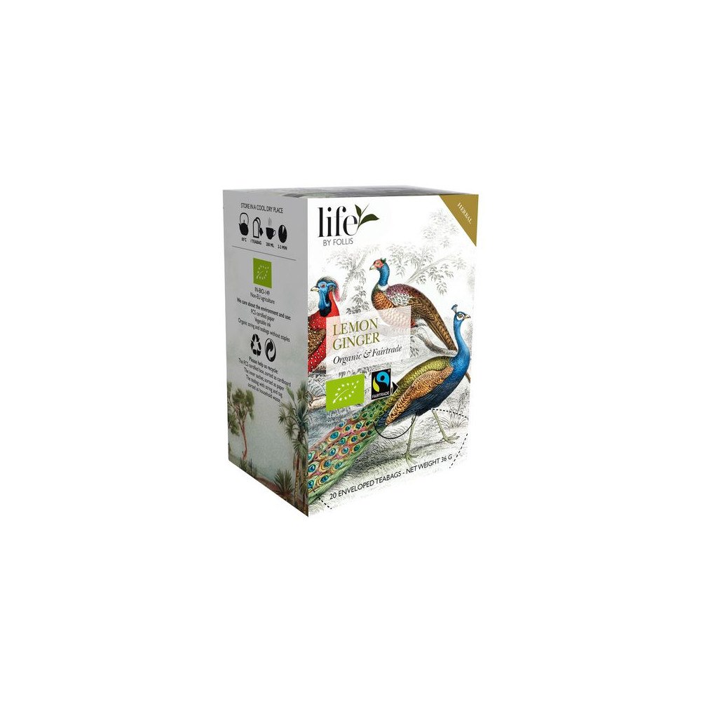 Life BY FOLLIS Te LIFE BY FOLLIS Citron ingefära 20/fp