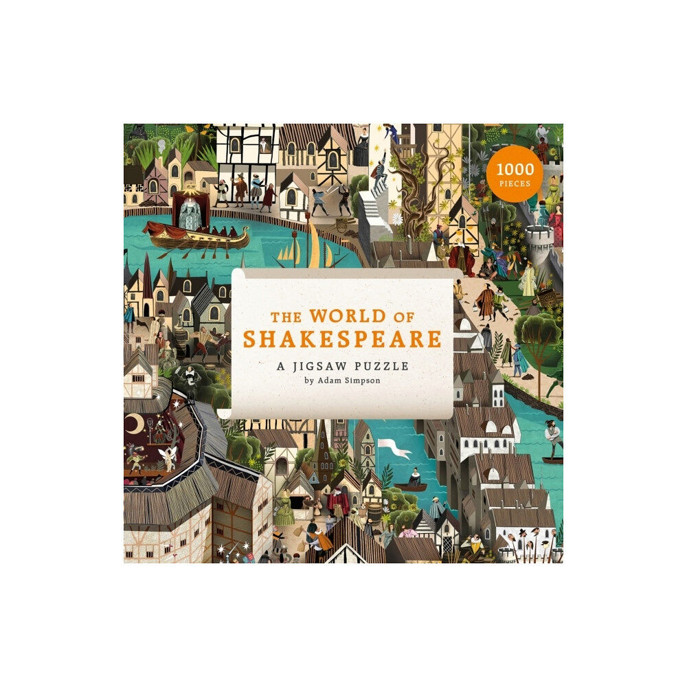 Hachette UK NON Books World of Shakespeare - 1000-piece jigsaw puzzle