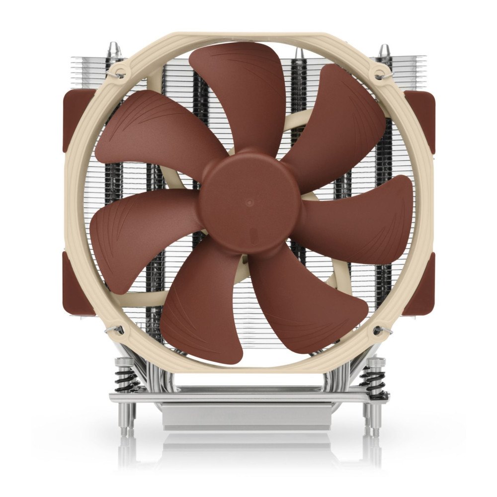 NOCTUA Noctua NH-U14S TR4-SP3 kylsystem för dator Processor Kylare 14 cm Gjuten aluminium, Beige