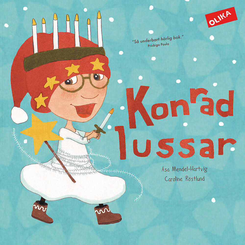 Åsa Mendel-Hartvig Konrad lussar (inbunden)