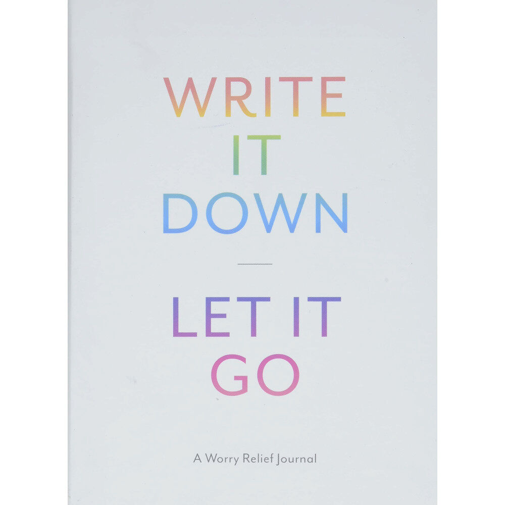 Abrams & Chronicle Books Write It Down, Let It Go (bok, spiral, eng)