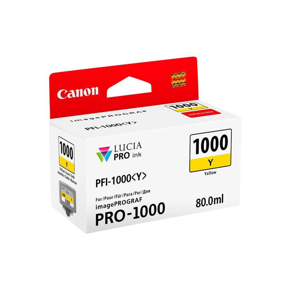 CANON Ink 0549C001 PFI-1000 Yellow