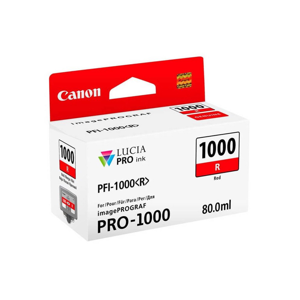 CANON Ink 0554C001 PFI-1000 Red