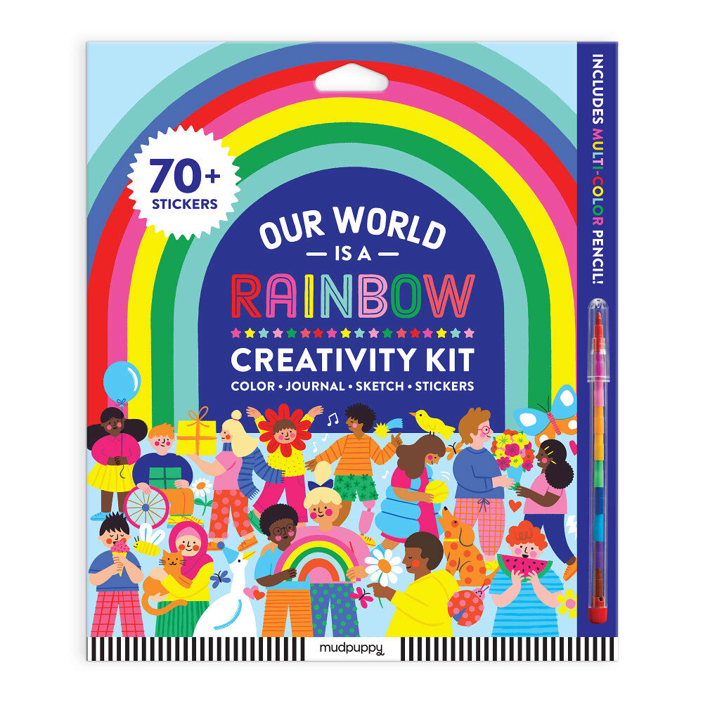 Abrams & Chronicle Books Our World is a Rainbow Creativity Kit