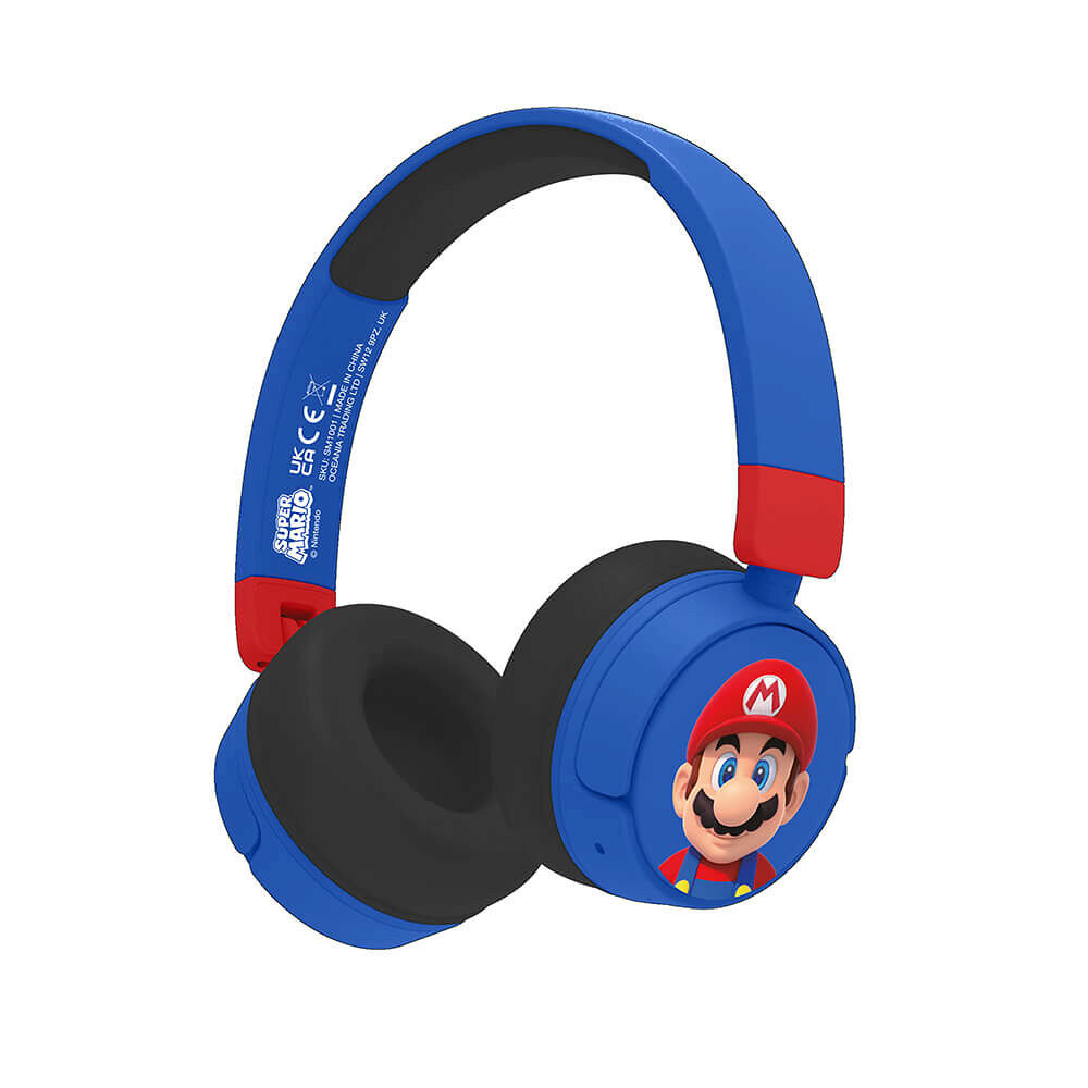 SUPERMARIO SUPER MARIO Headphone On-Ear Wireless 85dB/95dB Sharing Aux