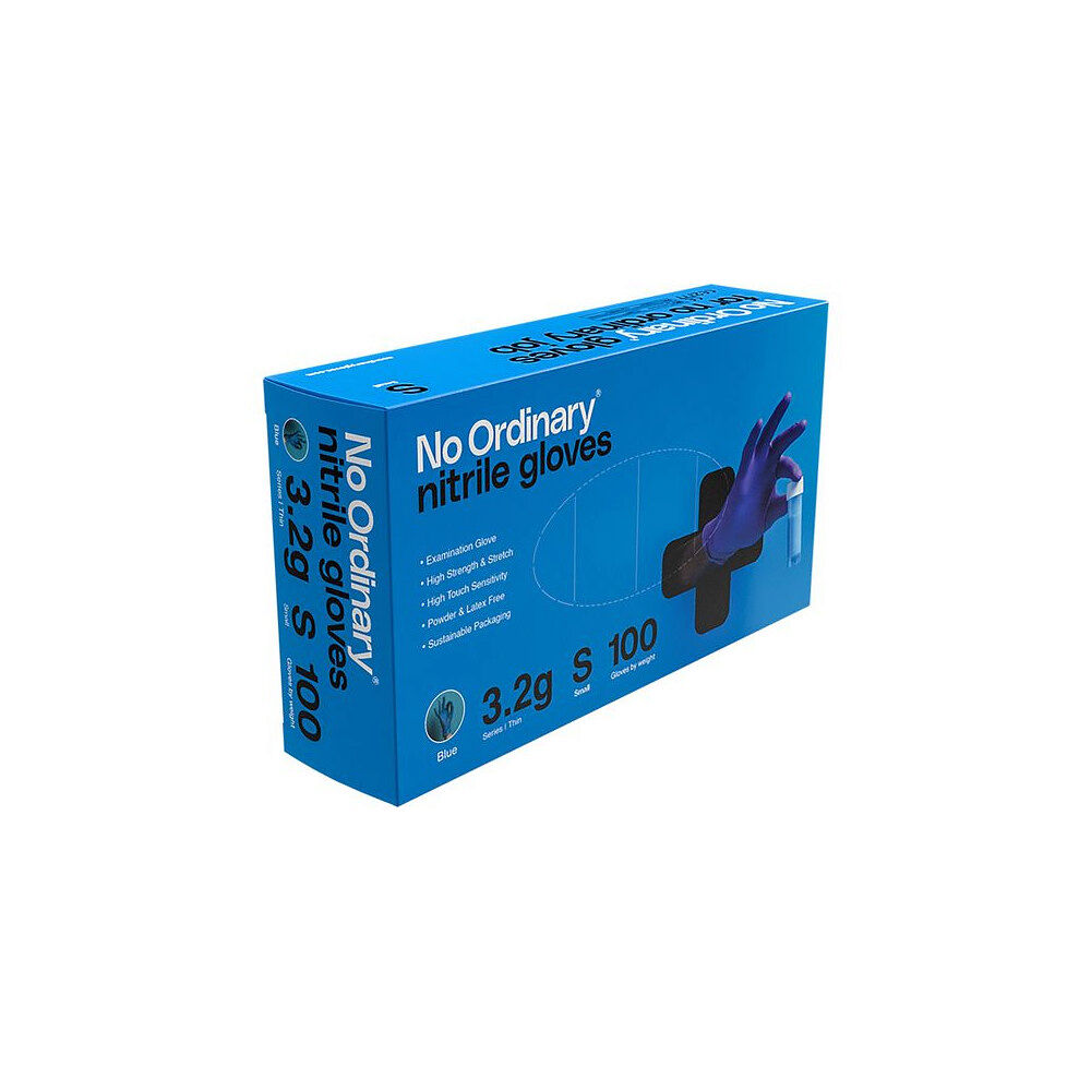 [NORDIC Brands] Nitrilhandske NO ORDINARY S 100/fp