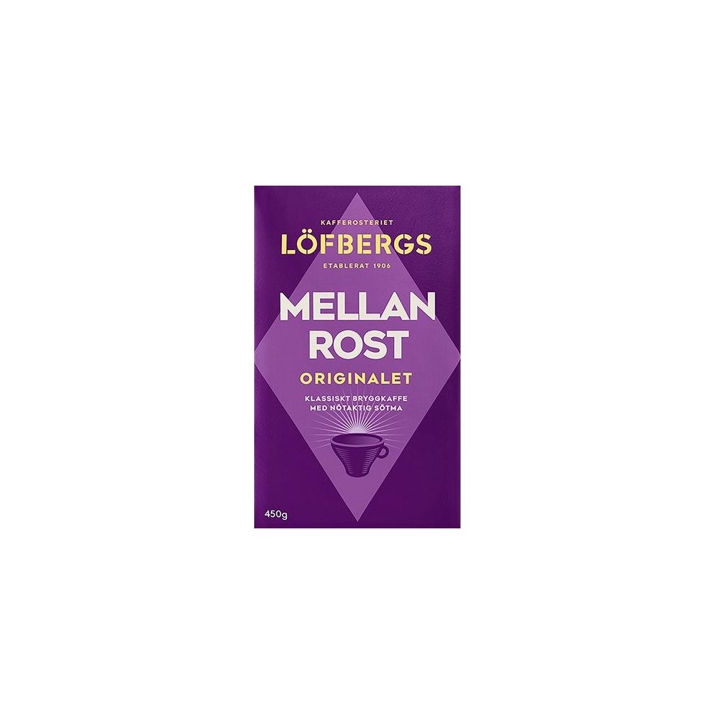 Löfbergs Kaffe LÖFBERGS Mellanrost brygg 450g