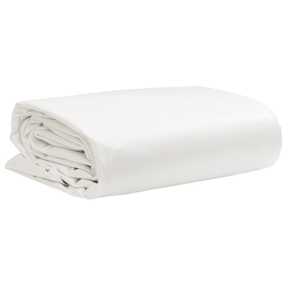 vidaXL Presenning vit 2,5x3,5 m 650 g/m²