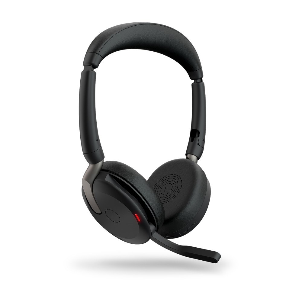 Jabra Jabra Evolve2 65 Flex Headset Kabel & Trådlös Huvudband Kontor/callcenter Bluetooth Svart
