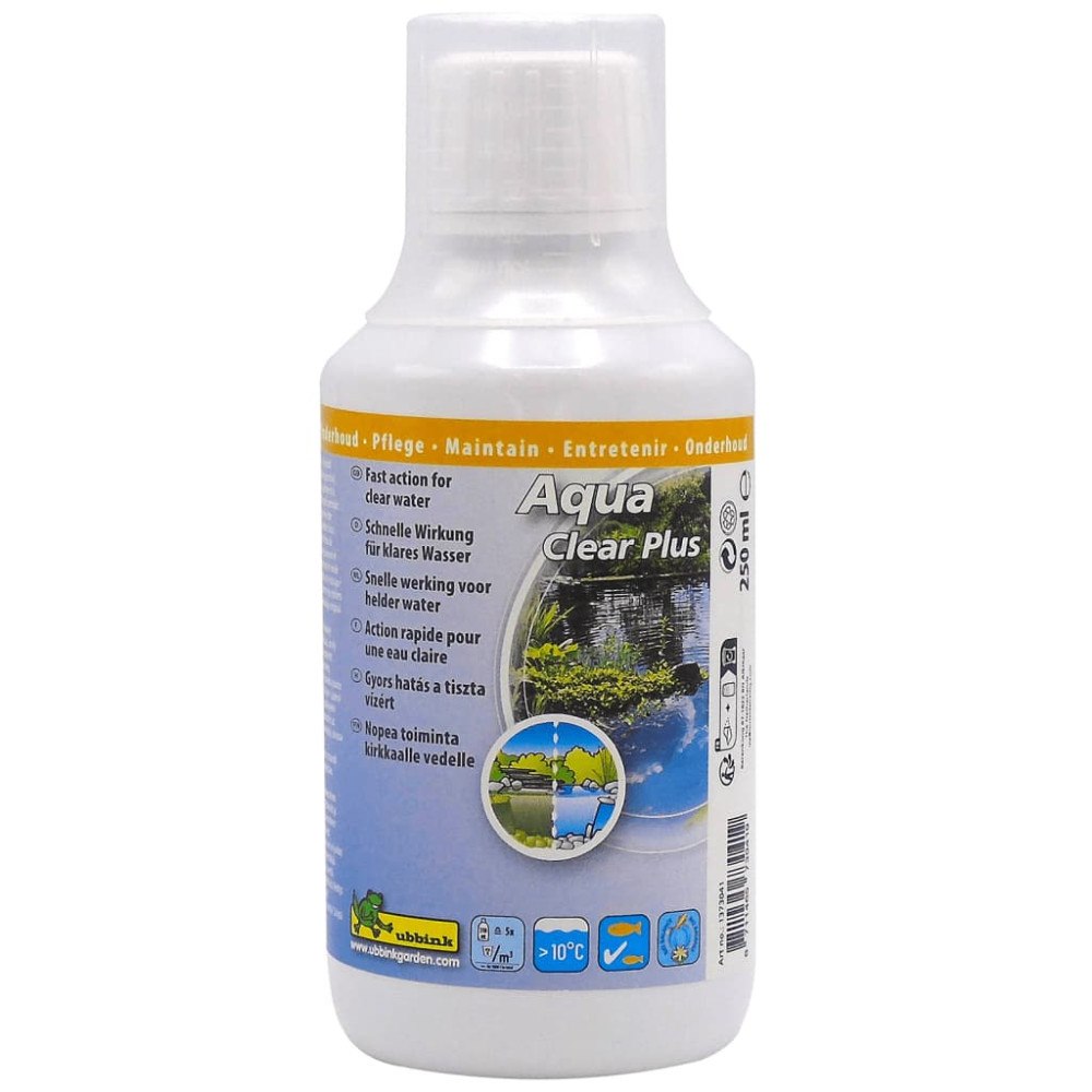 Ubbink Ubbink Dammvattenbehandling Aqua Clear Plus 250ml för 5000L