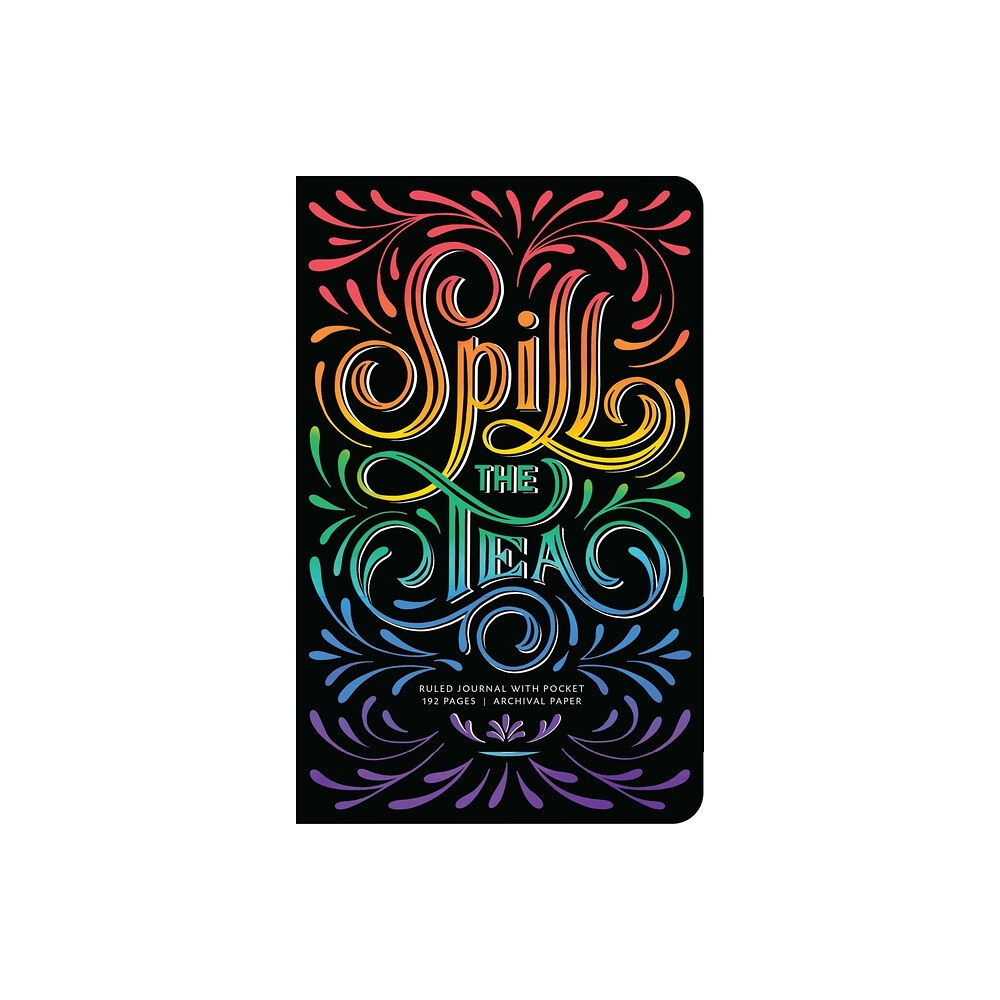 I Insight Editions Spill the Tea Hardcover Ruled Journal (inbunden, eng)