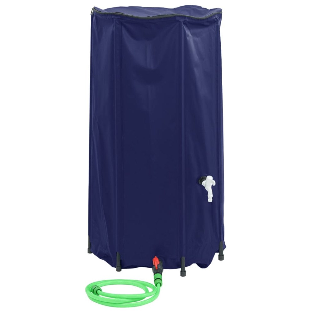 vidaXL Vattentank med kran vikbar 100 L PVC