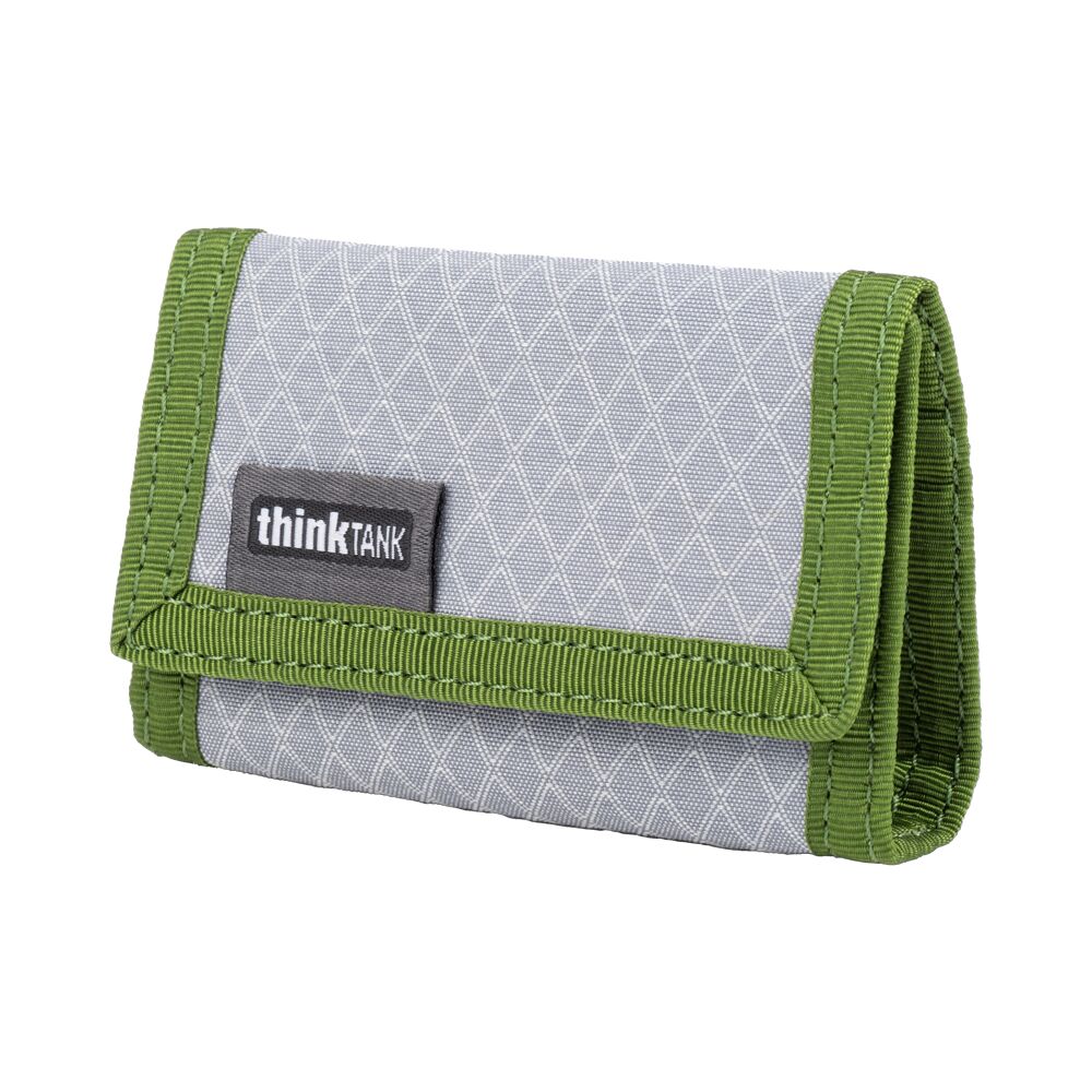 THINK TANK Think Tank Secure Pocket Rocket Mini (Wallet with Strap: holds 4 CF/CFexpress or 6 SD/microSD) Green