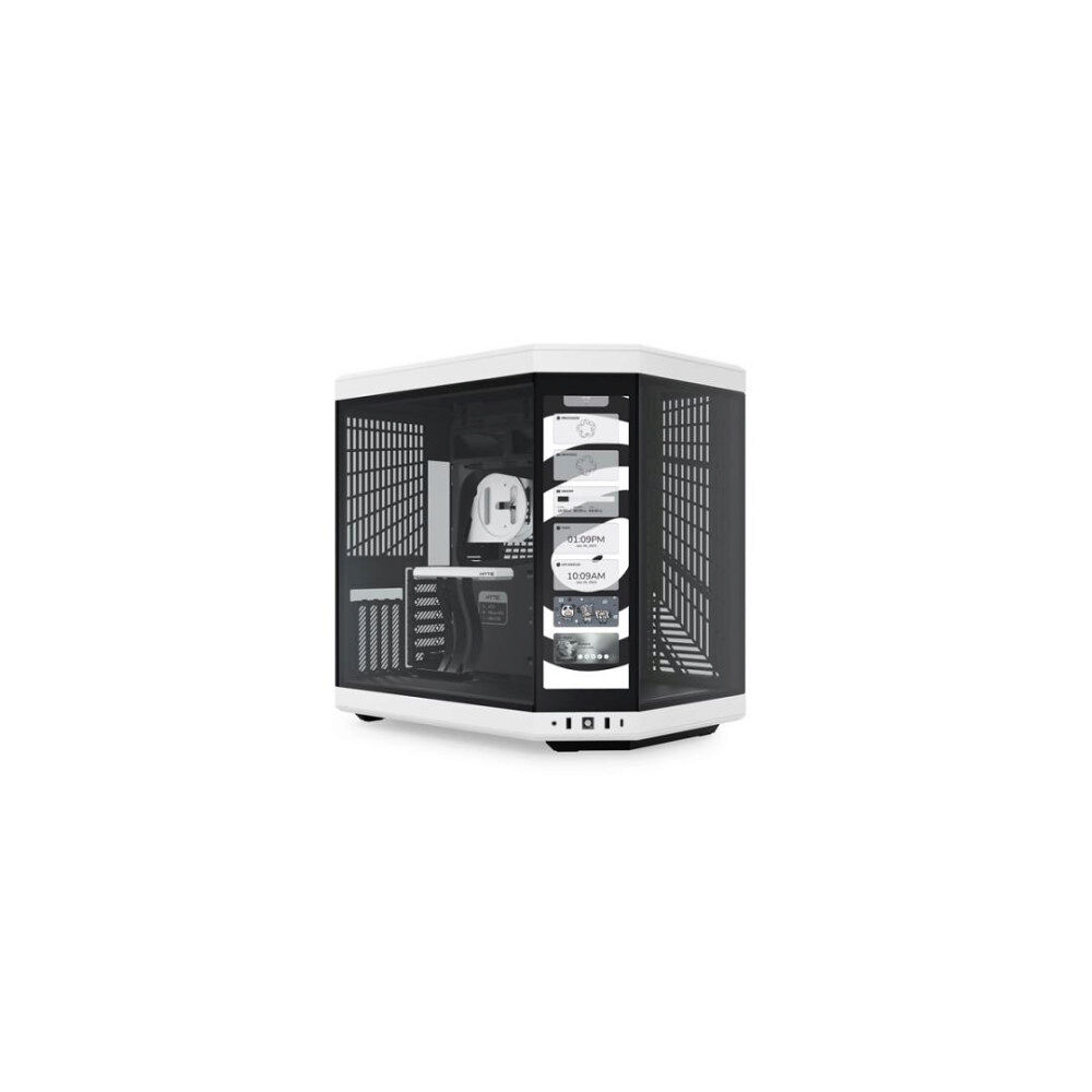 HYTE HYTE Y70 Midi Tower Svart, Vit