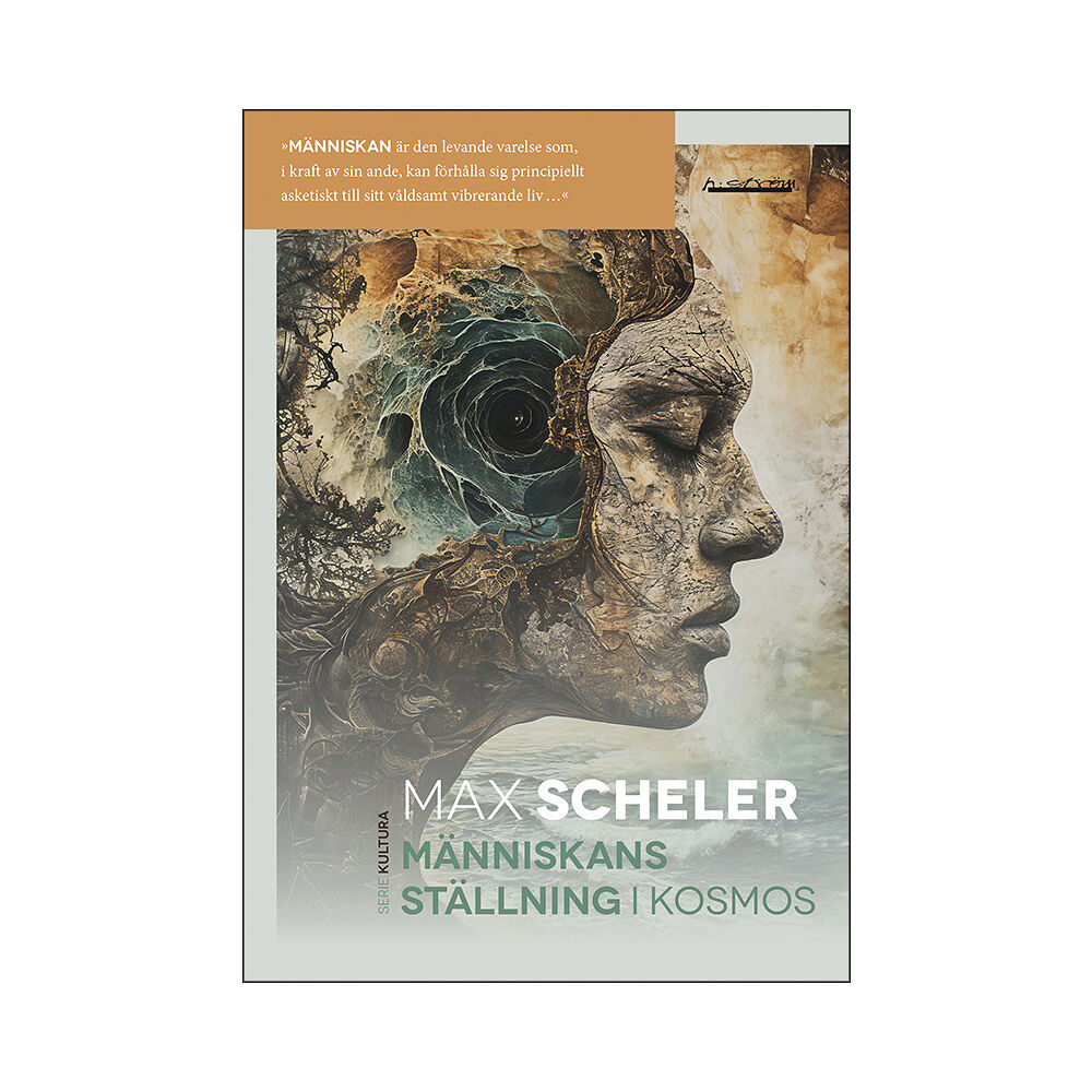 Max Scheler Människans ställning i kosmos (bok, danskt band)