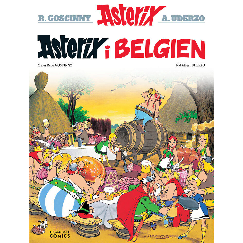 Rene Goscinny Asterix i Belgien (häftad)