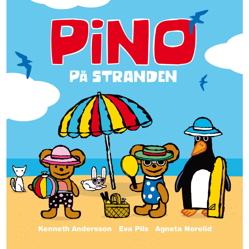 Eva Pils Pino på stranden (inbunden)